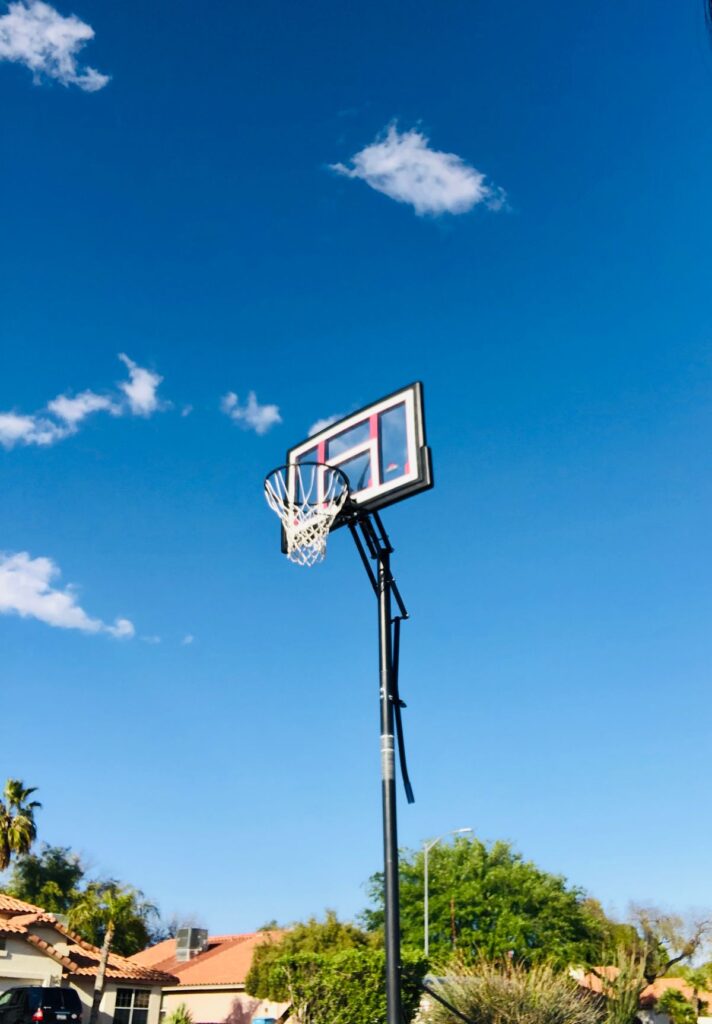 Basketbol potası ve top