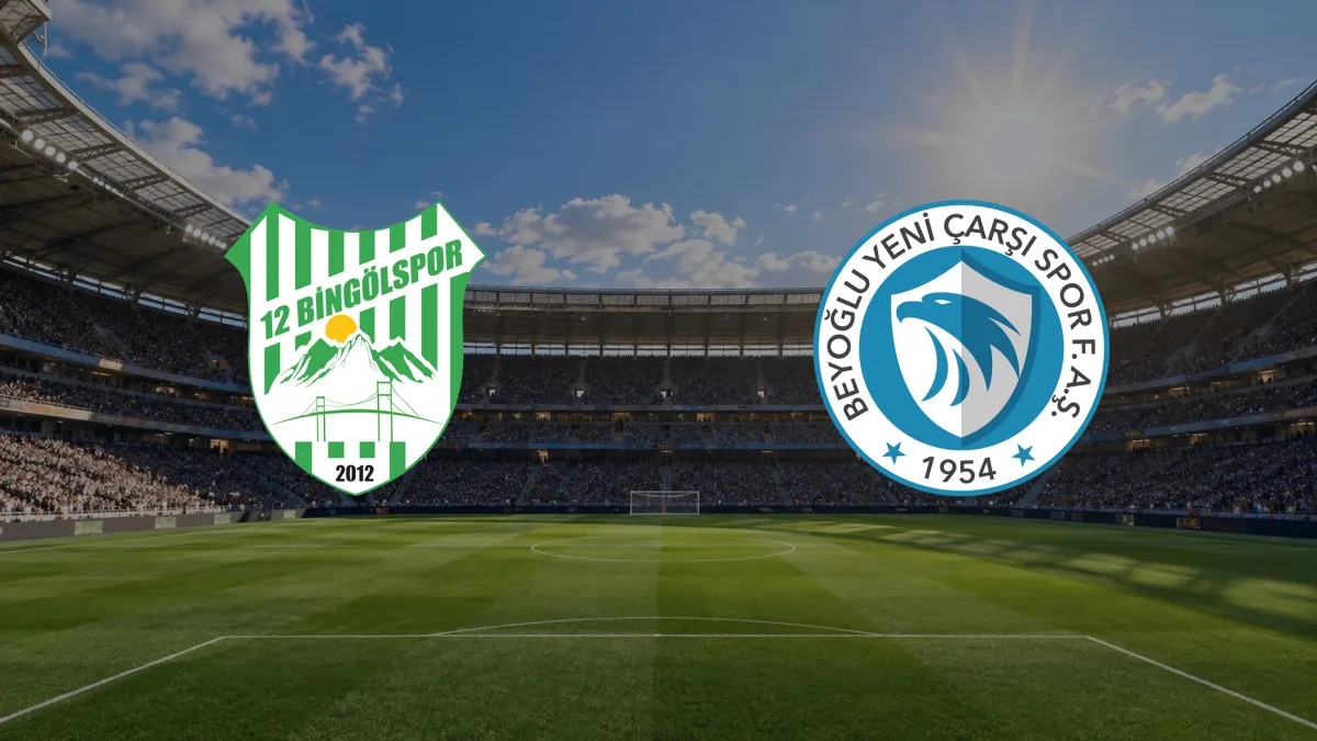 12 Bingölspor - Beyoğlu Yeni Çarşı maçı