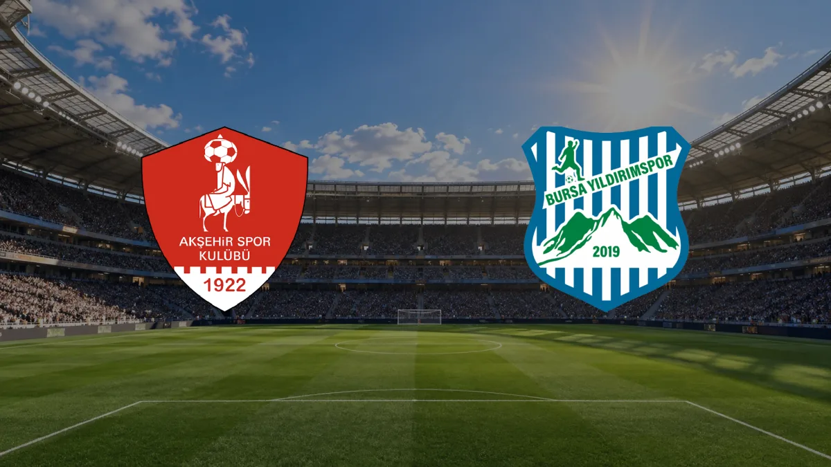 1922 Akşehirspor - Bursa Yıldırımspor maçı