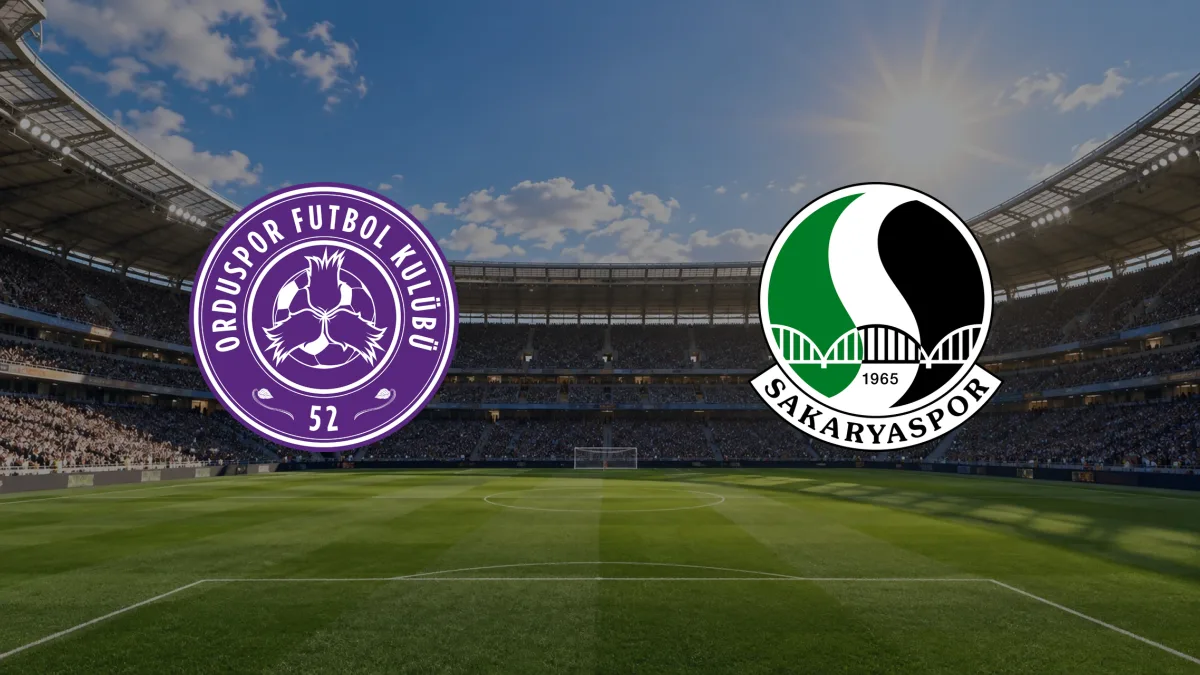52 Orduspor - Sakaryaspor maçı