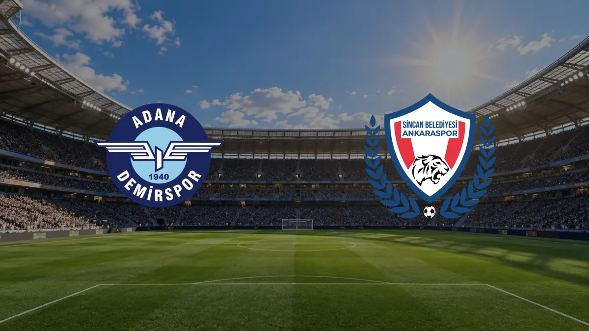 Adana Demirspor - Ankaraspor maçı