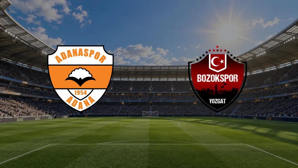 Adanaspor - Yozgat Belediyesi Bozokspor maçı