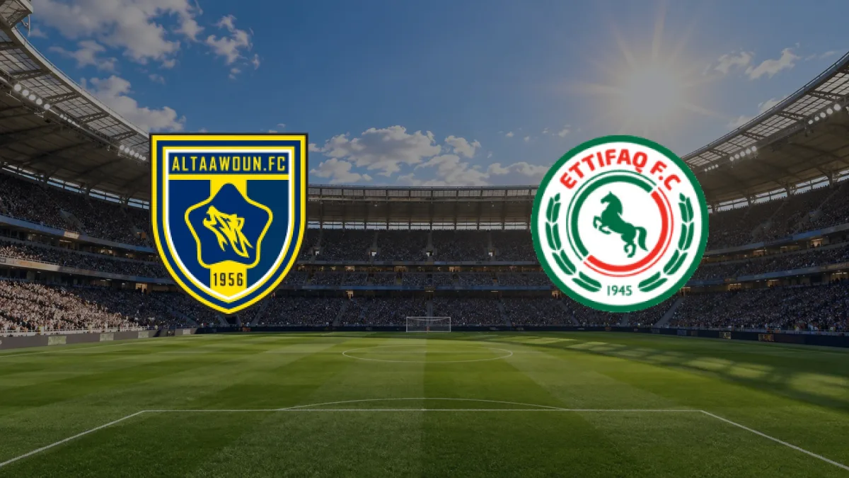 Al Taawon - Al-Ettifaq maçı