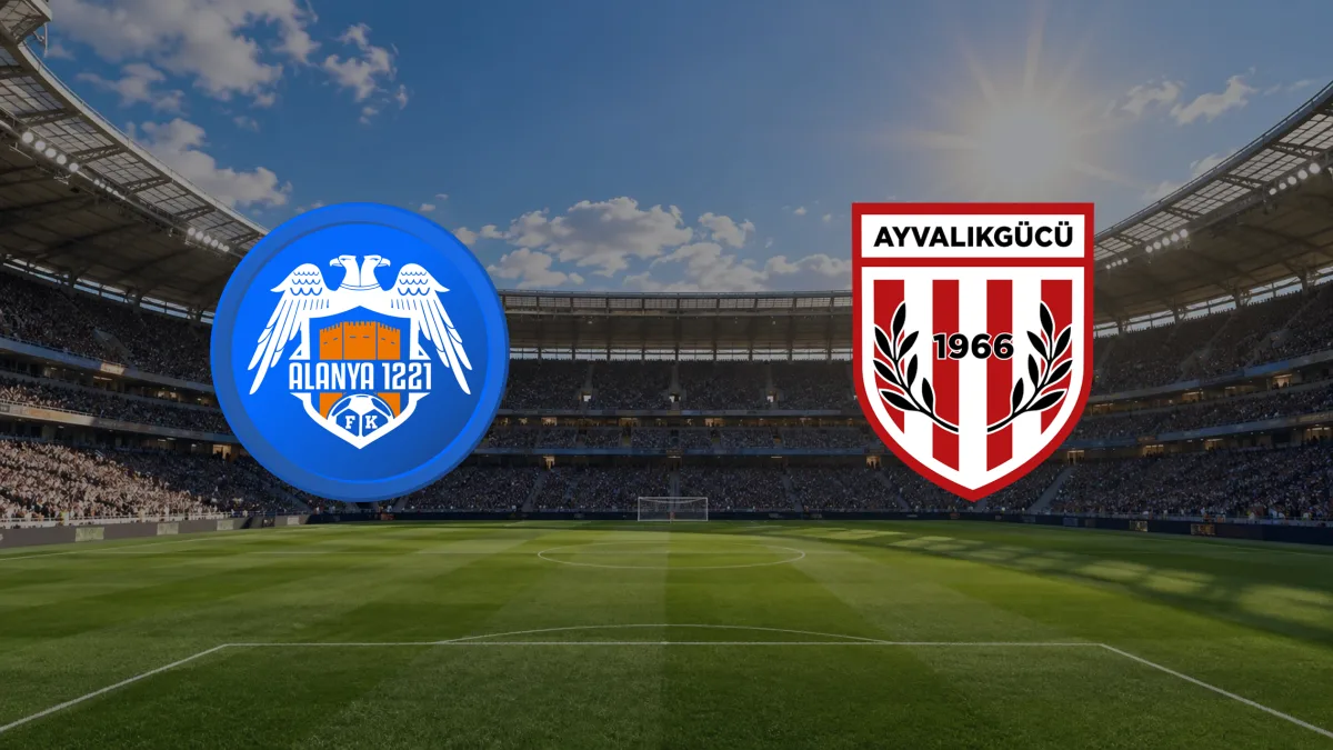 Alanya 1221 - Ayvalıkgücü Belediyespor maçı