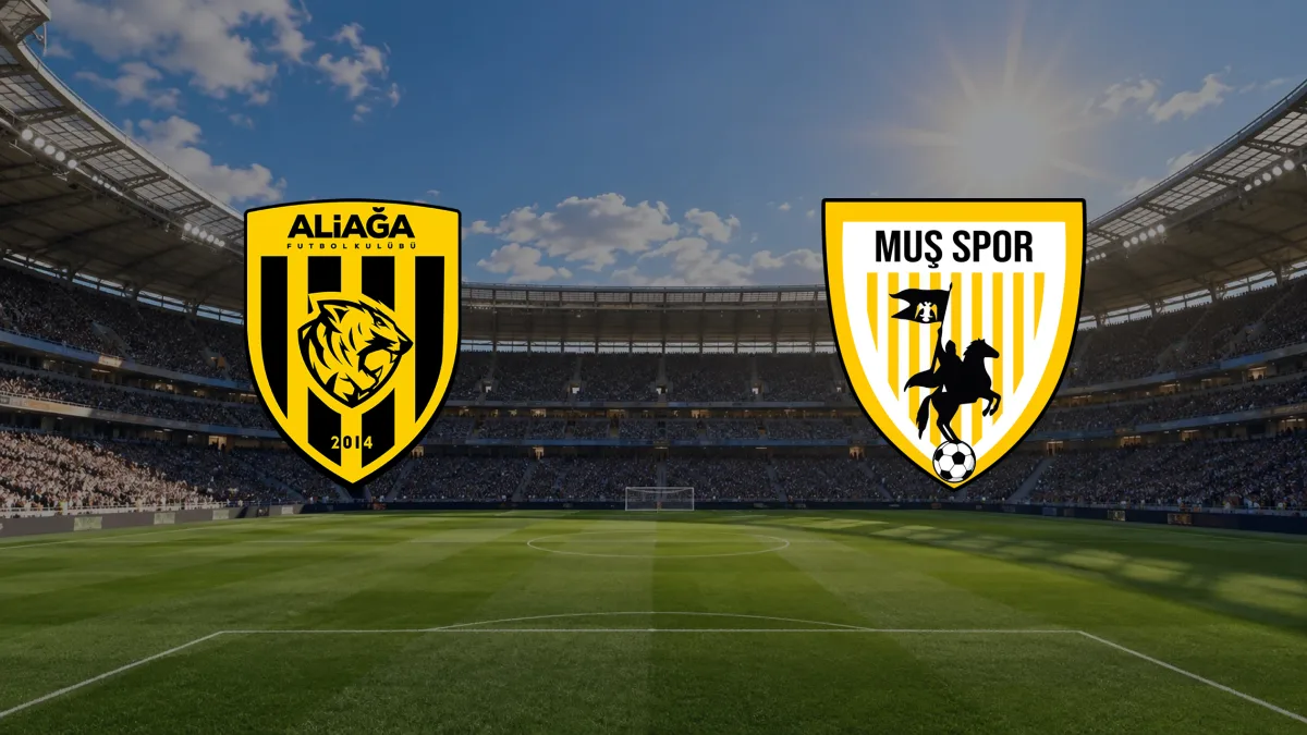 Aliağa - Muşspor maçı