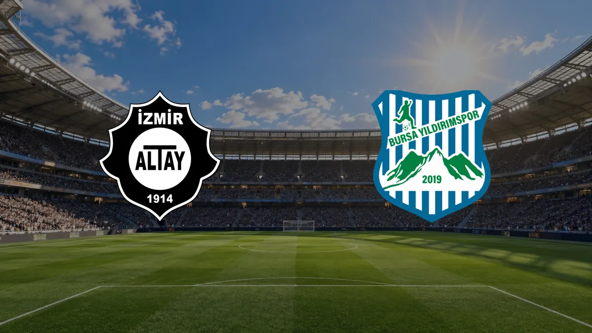 Altay - Bursa Yıldırımspor maçı