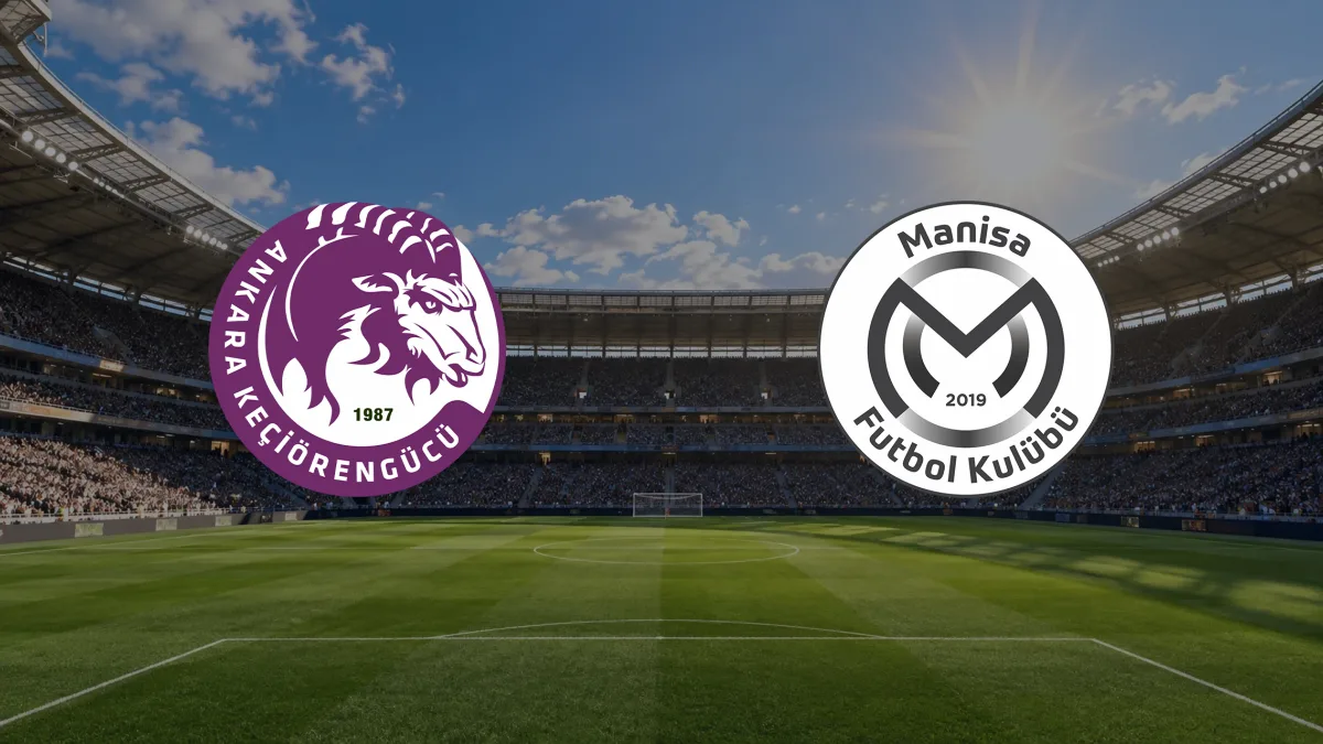 Ankara Keçiörengücü - Manisa FK maçı