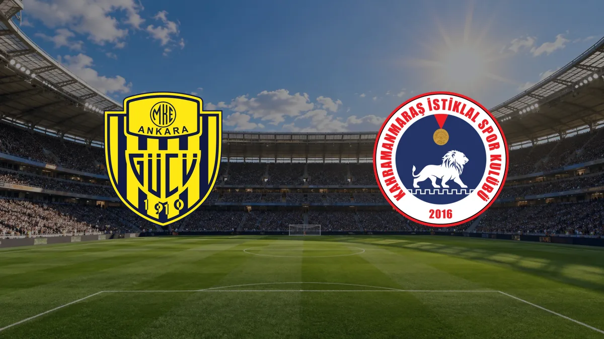 Ankarağucu - Kahramanmaraş İstiklalspor maçı