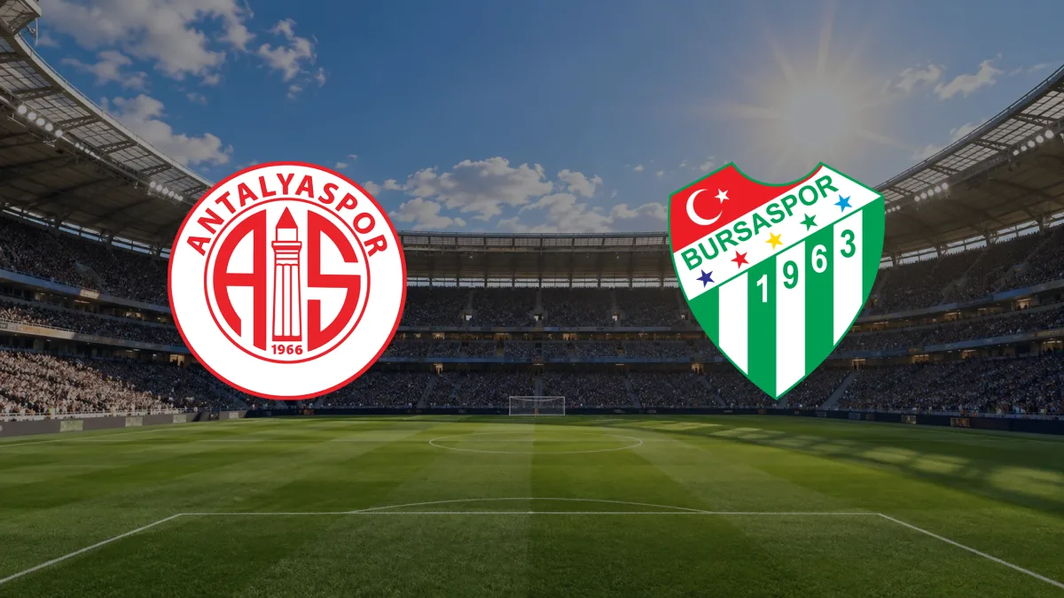 Antalyaspor - Bursaspor maçı