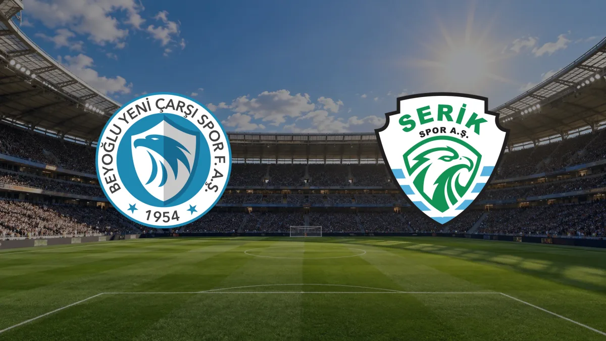 Beyoğlu Yeni Çarşı - Serikspor maçı