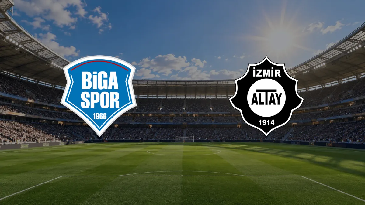 Bigaspor - Altay maçı