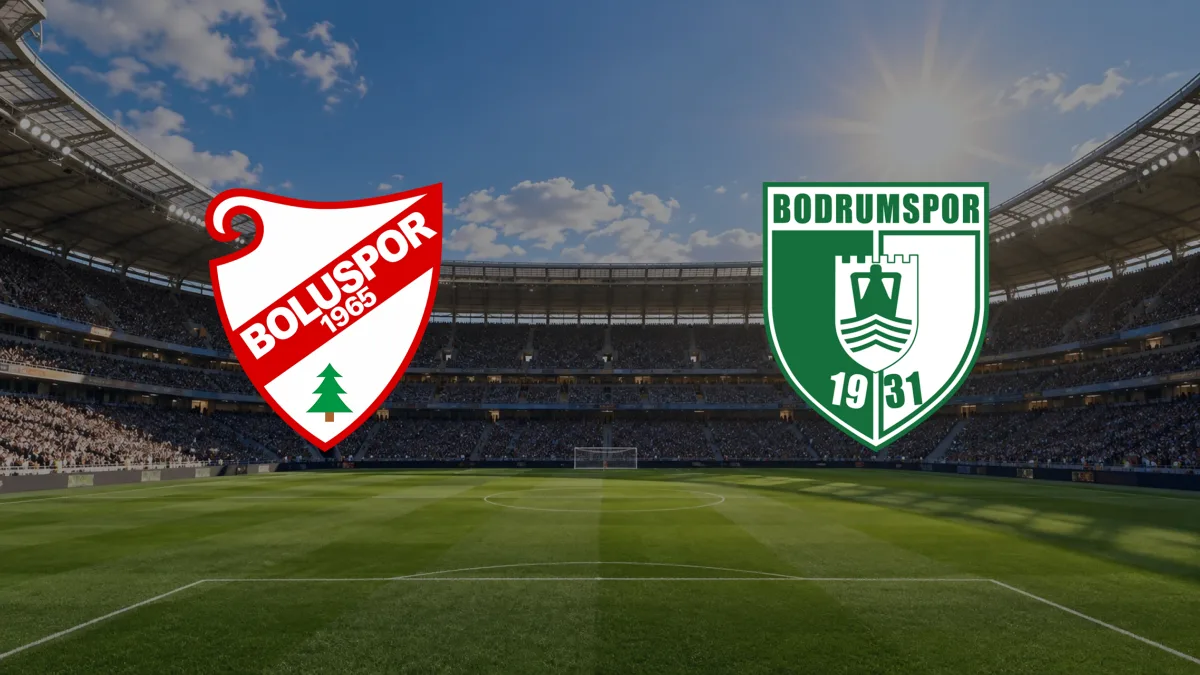 Boluspor - Bodrum FK maçı