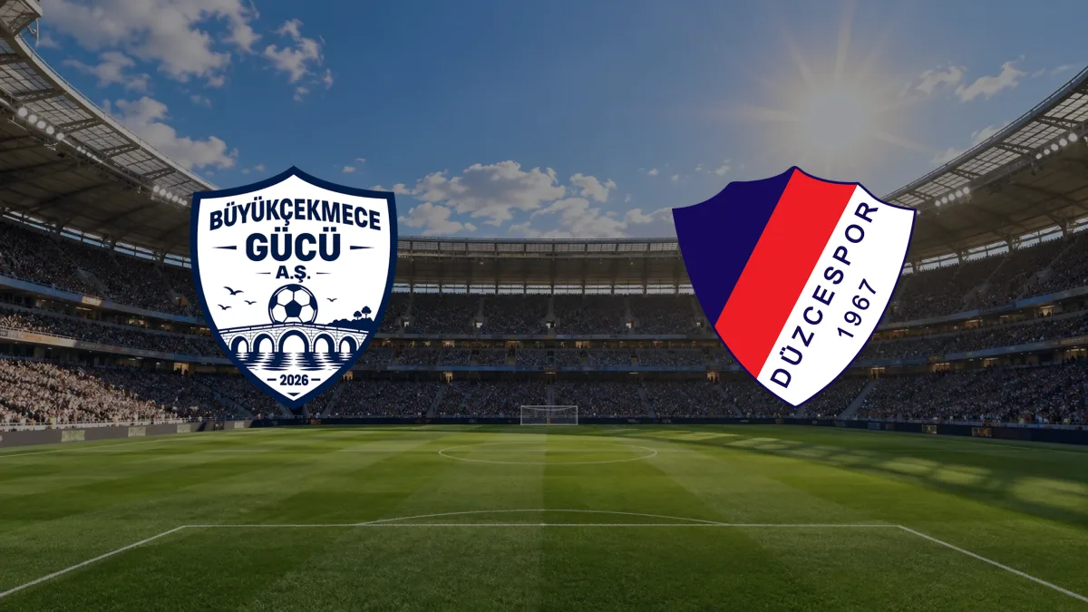 Büyükçekmecegücü - Düzcespor maçı