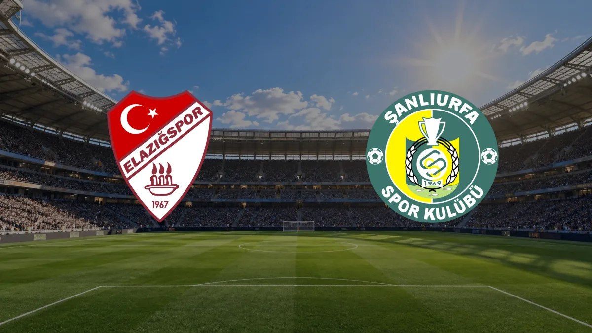 Elazığspor - Şanlıurfaspor maçı
