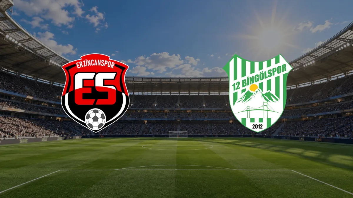 Erzincanspor - 12 Bingölspor maçı