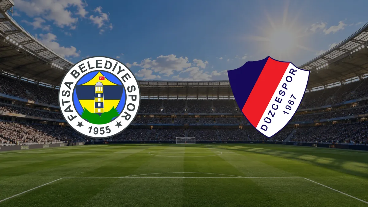 Fatsa Belediyespor - Düzcespor maçı