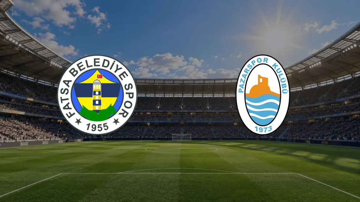 Fatsa Belediyespor - Pazarspor maçı
