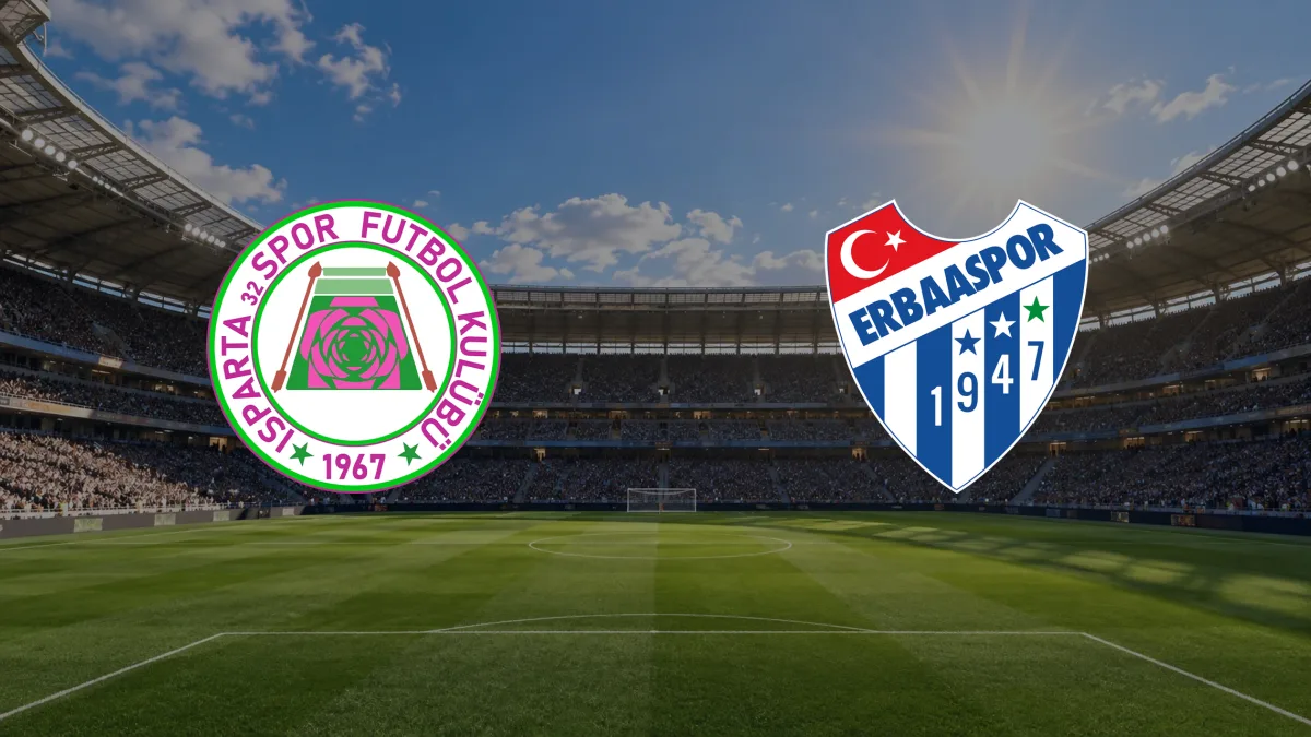 Isparta 32 Spor - Erbaaspor maçı