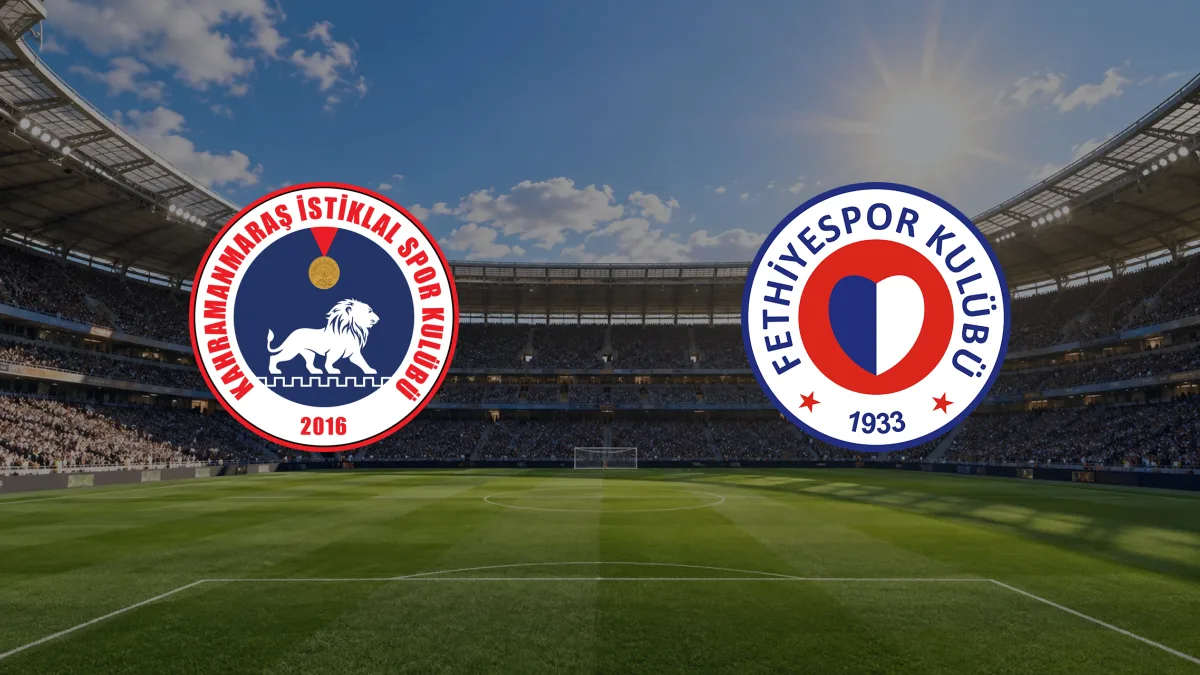 Kahramanmaraş İstiklalspor - Fethiyespor maçı