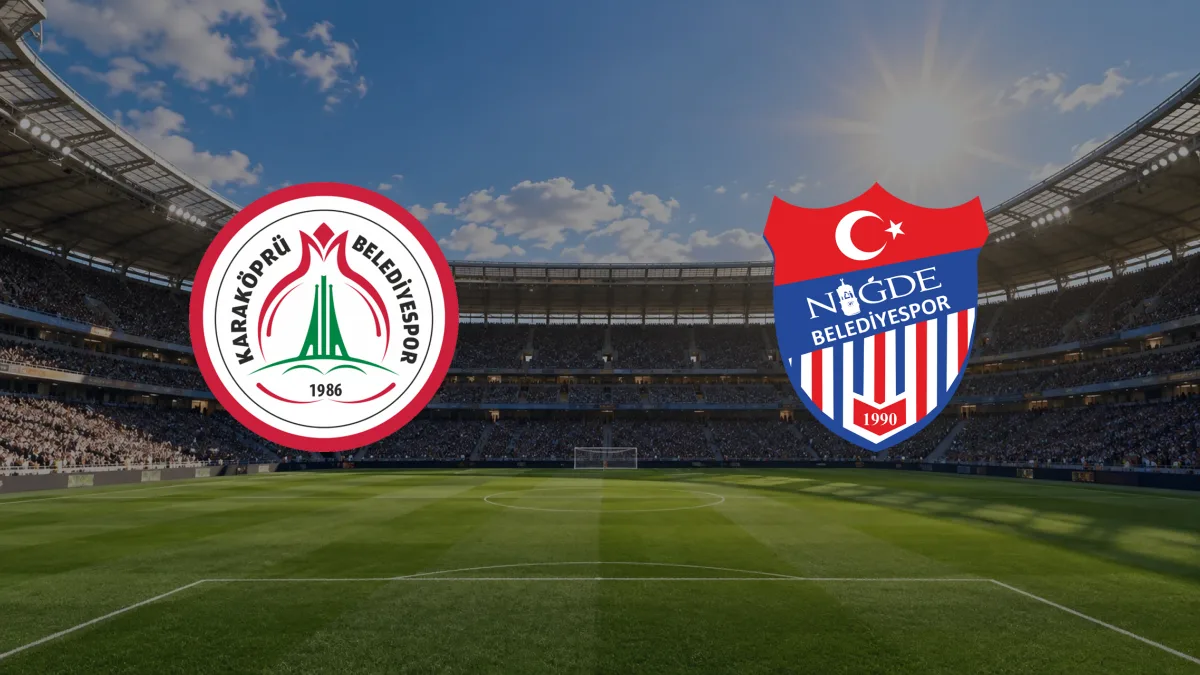 Karaköprü Belediyespor - Niğde Belediyesispor maçı