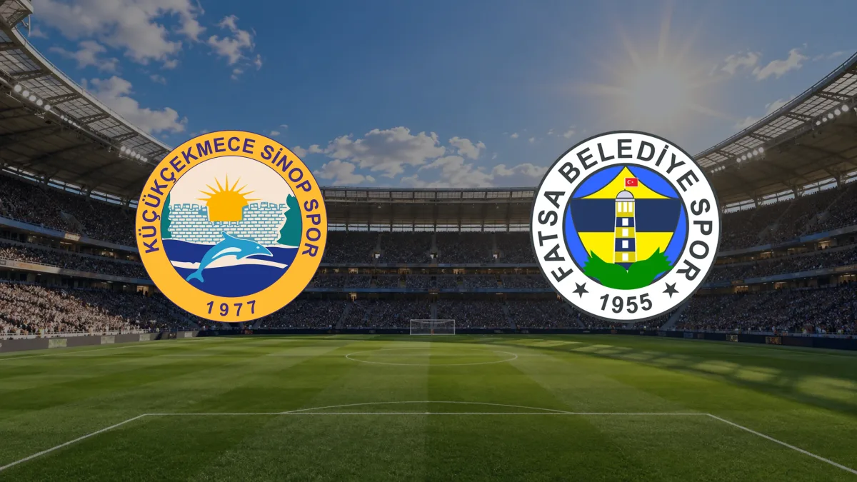 Küçükçekmece Sinopspor - Fatsa Belediyespor maçı