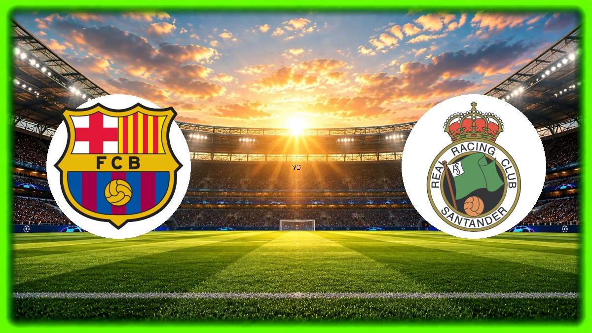 Barcelona - Racing Santander maçı