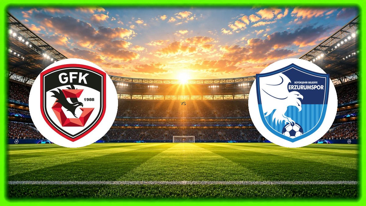 Gaziantep FK - Erzurum BB maçı