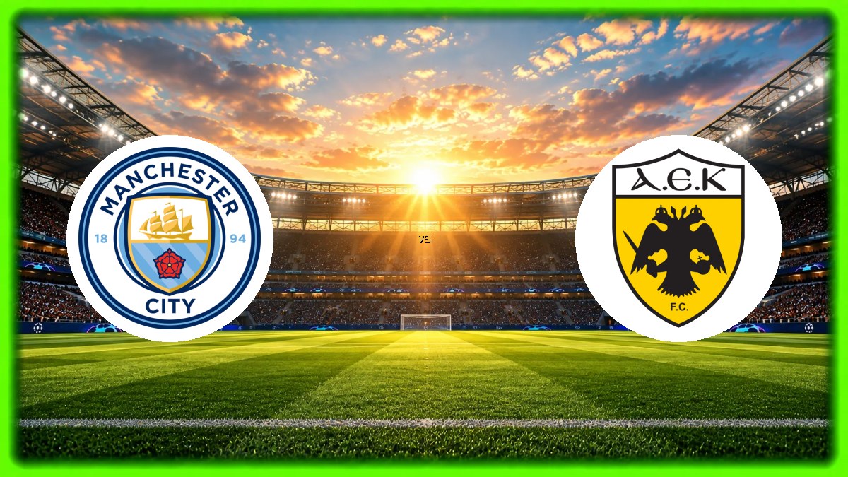 Manchester City - AEK Atina maçı