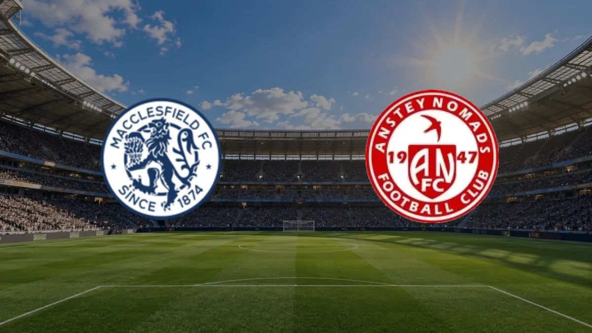 Macclesfield FC - Anstey Nomads maçı