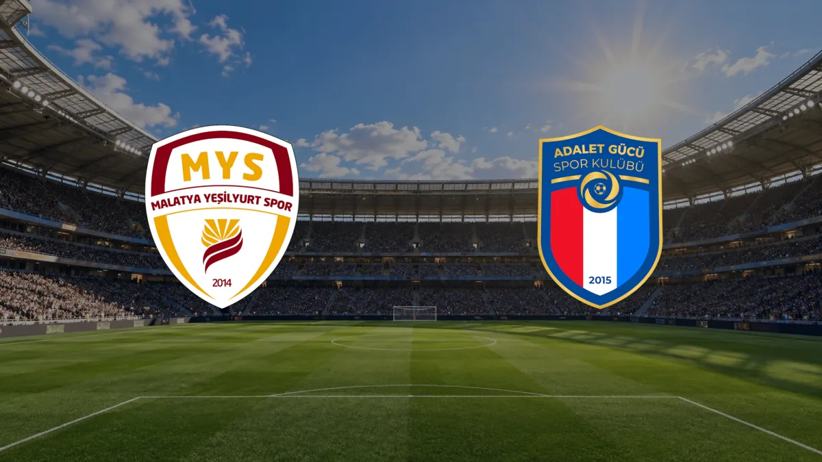 Malatya Yeşilyurtspor - Adaletgücü maçı