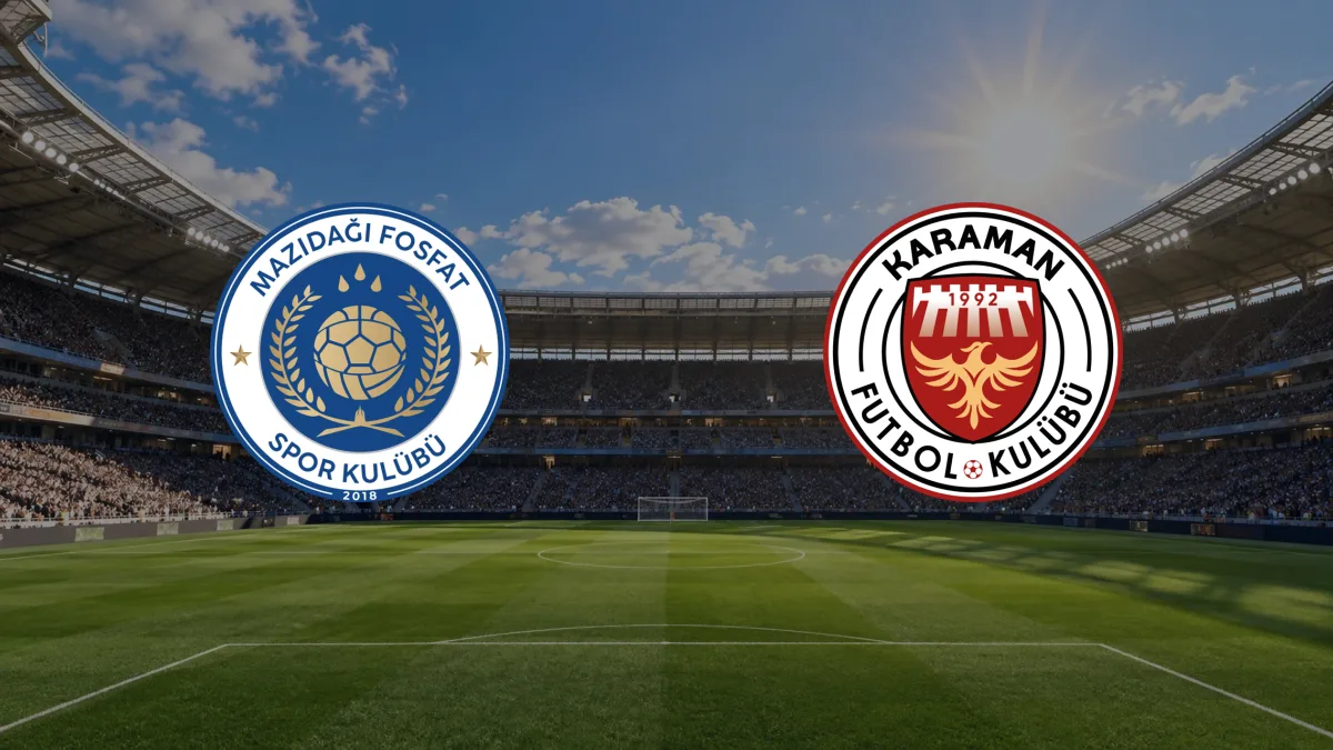 Mazıdağı Fosfatspor - Karaman maçı
