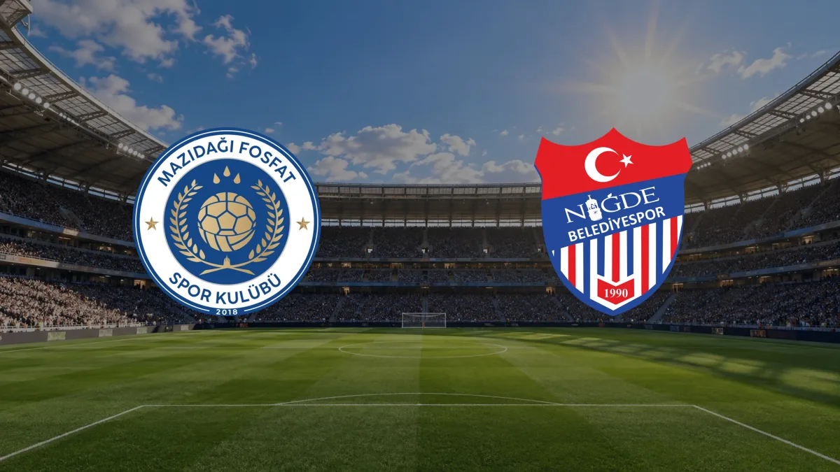 Mazıdağı Fosfatspor - Niğde Belediyesispor maçı