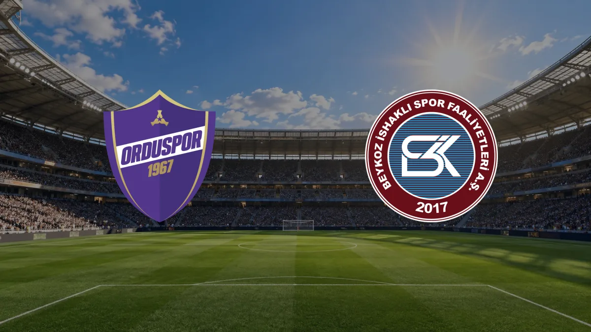 Orduspor 1967 - Beykoz İshaklıspor Faaliyetleri maçı