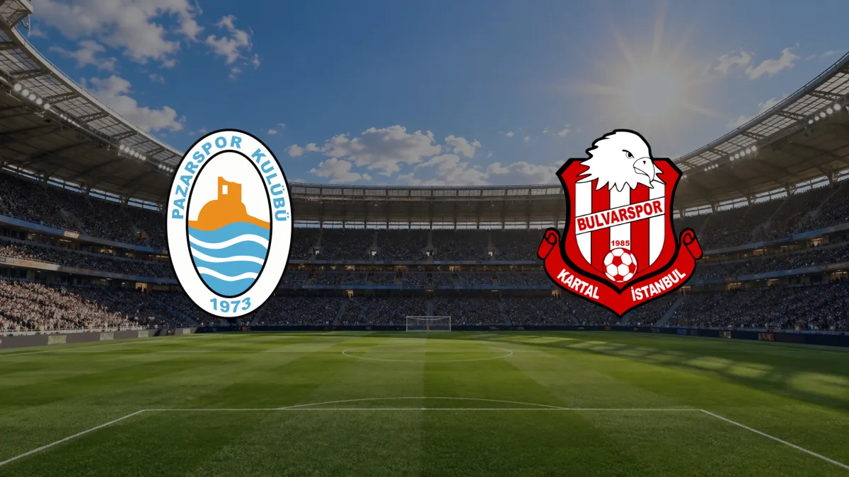 Pazarspor - Bulvarspor maçı