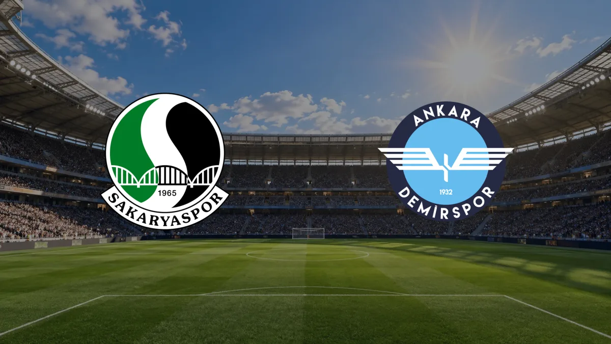 Sakaryaspor - Ankara Demirspor maçı
