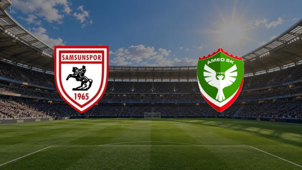 Samsunspor - Amedspor maçı