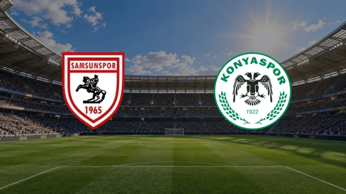 Samsunspor - Konyaspor maçı