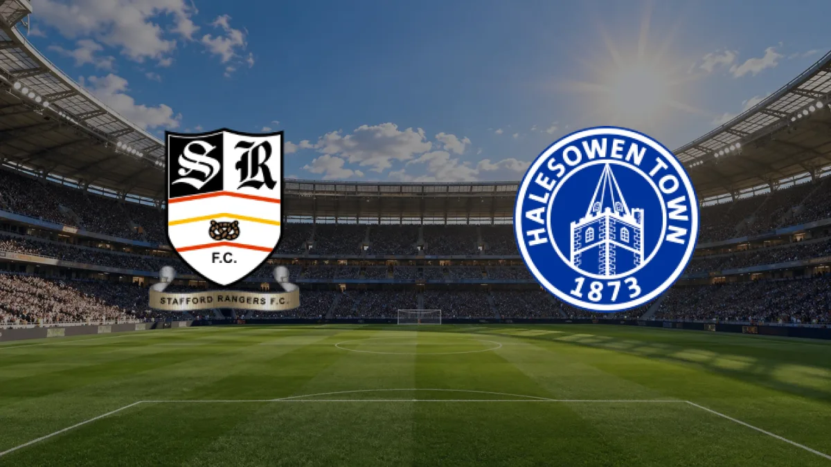 Stafford Rangers FC - Halesowen Town maçı