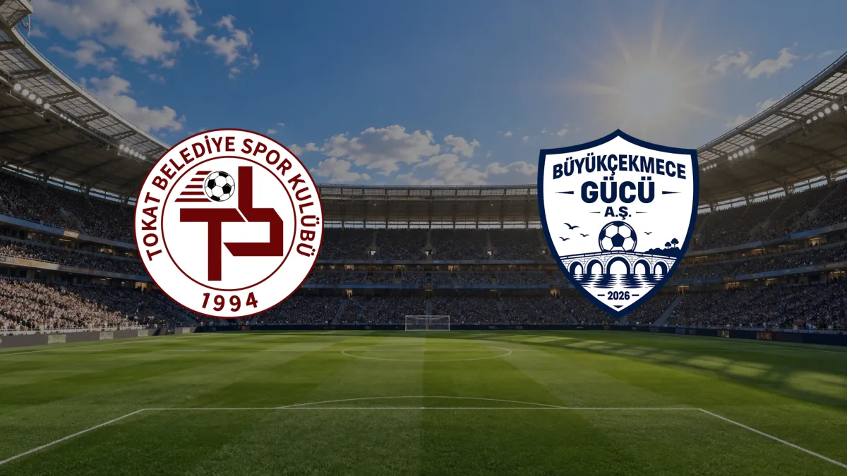 Tokat Belediyespor - Büyükçekmecegücü maçı