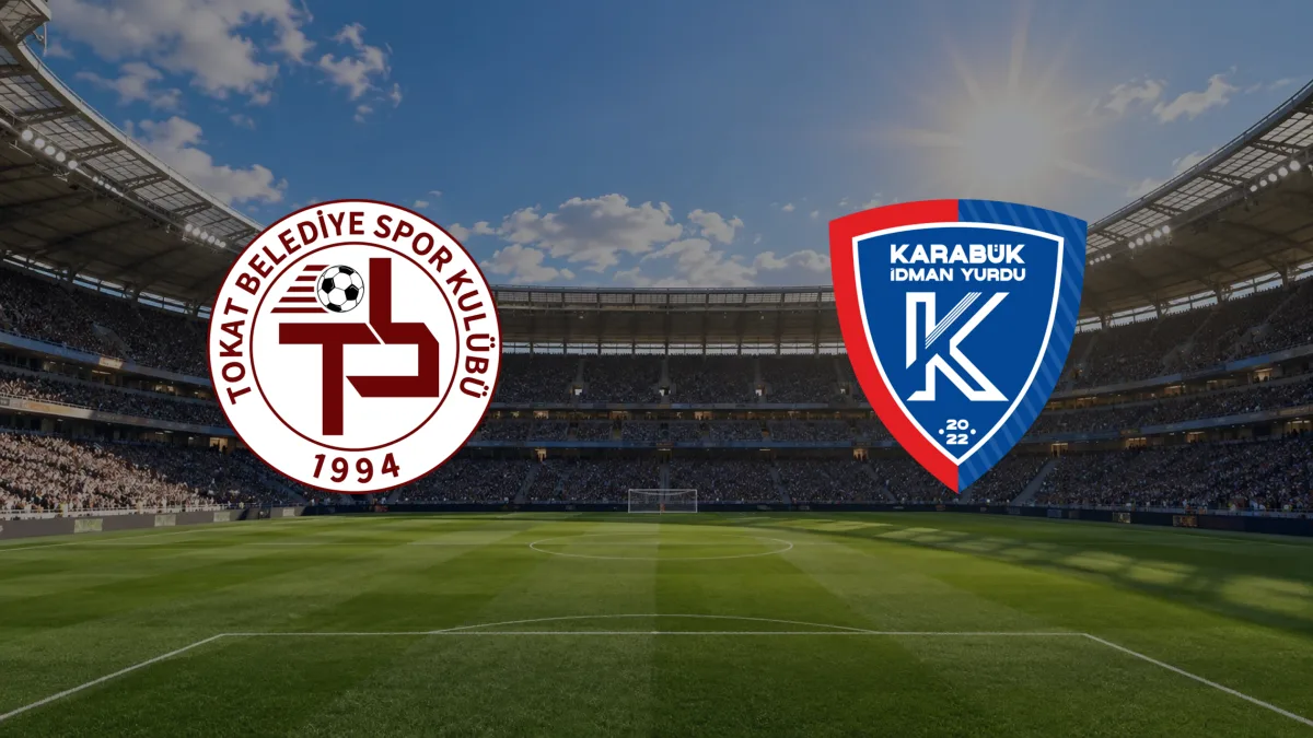 Tokat Belediyespor - Karabük İdman Yurdu maçı