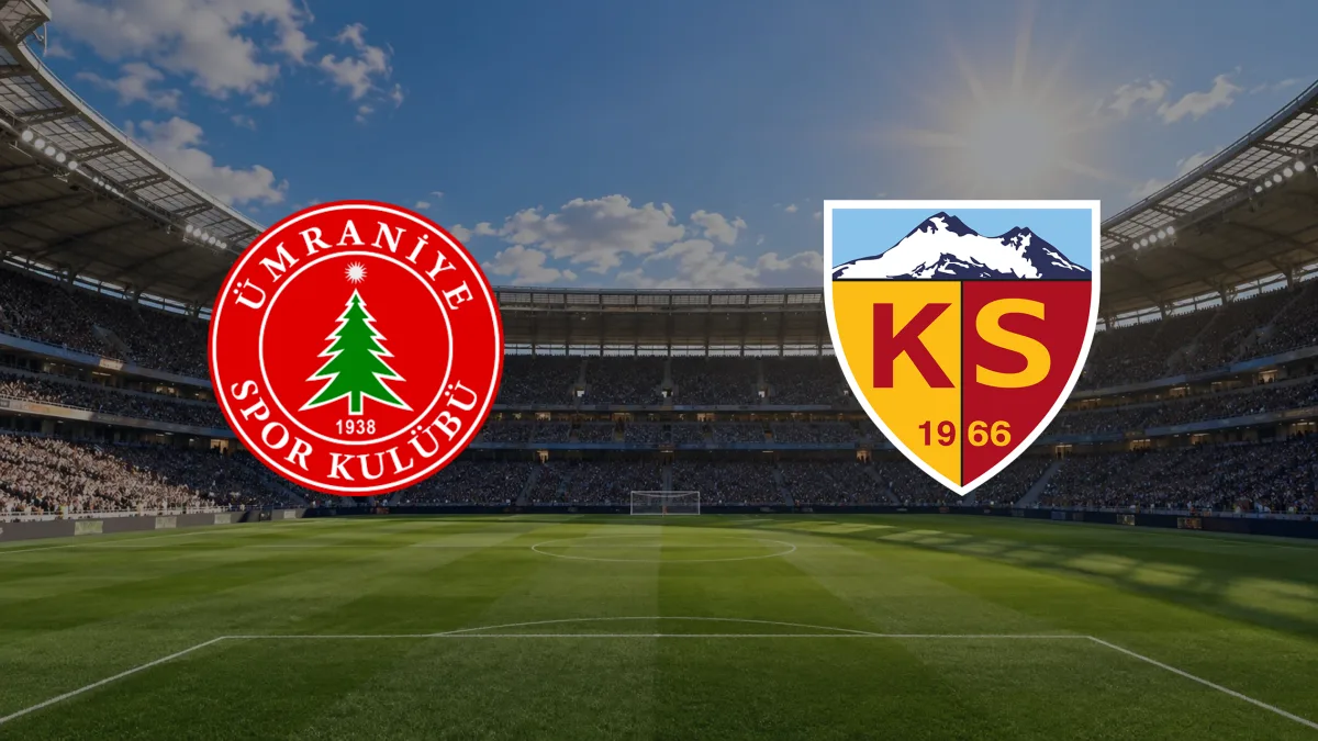 Ümraniyespor - Kayserispor maçı