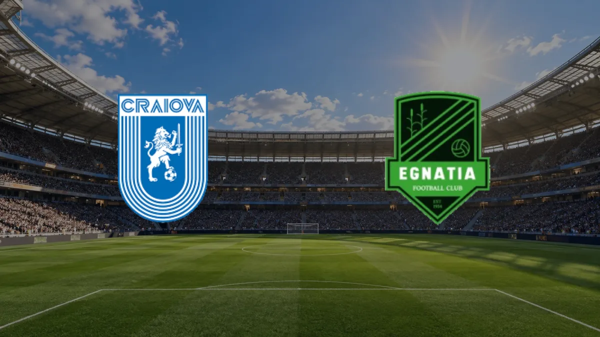 Universitatea Craiova - KF Egnatia maçı
