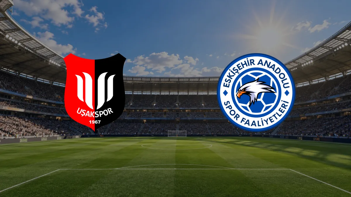 Uşakspor - Eskişehir Anadolu maçı