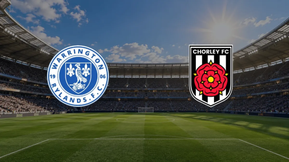 Warrington Rylands 1906 FC - Chorley FC maçı