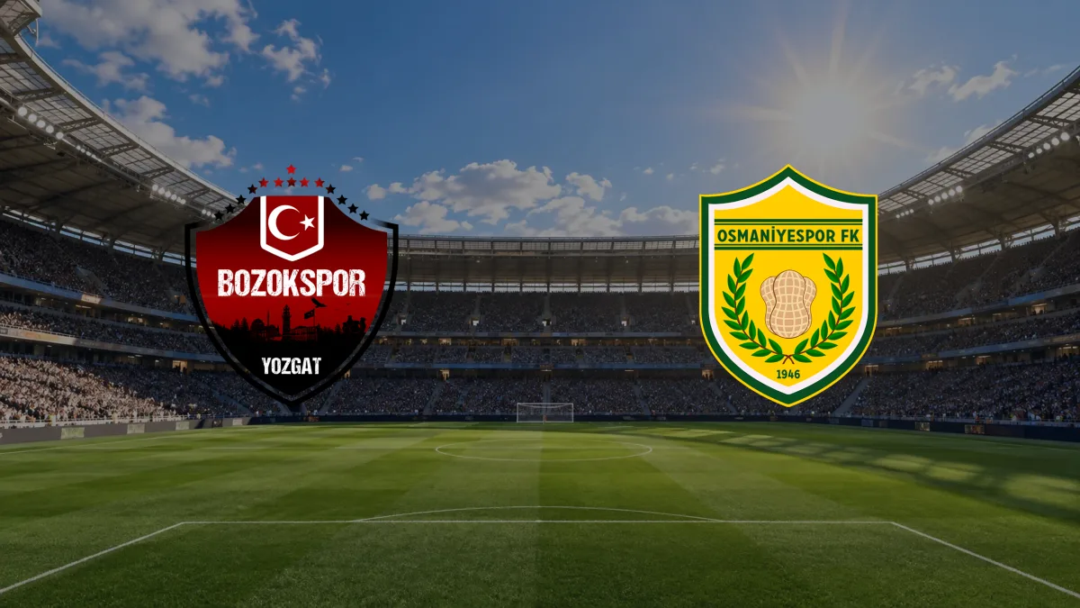 Yozgat Belediyesi Bozokspor - Osmaniyespor maçı